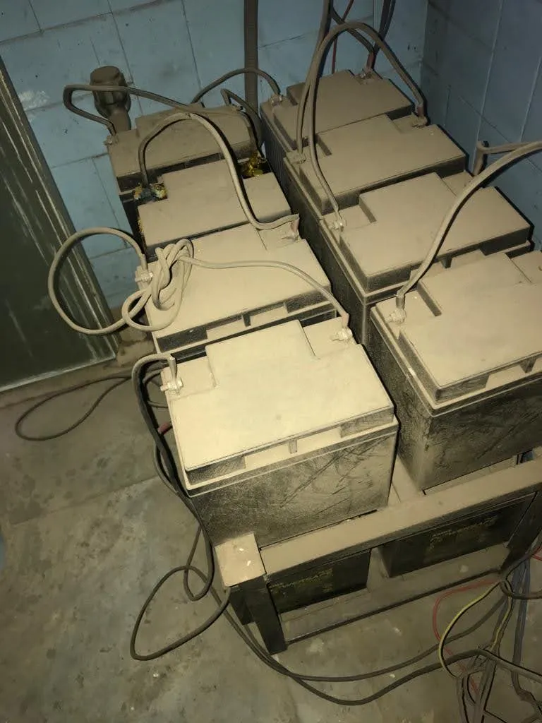 UPS Batteries Bank from a Server Room - Bharat Scrap Buyer